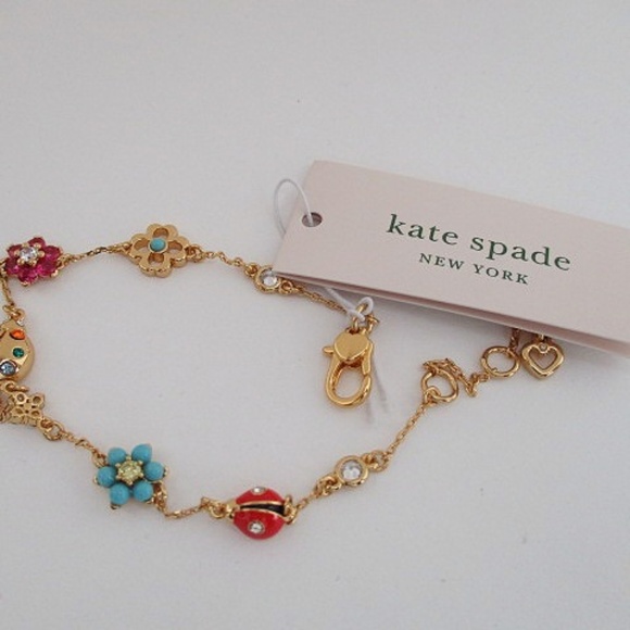 KATE SPADE Nature Walk Ladybug Bracelet - WBR00438 - Picture 1 of 8